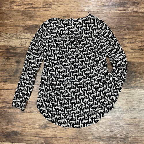 Vist Large View of Product Image Which is Used Diane Von Furstenberg Long Sleeve Top S-4/6