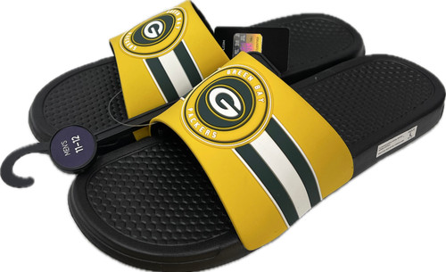 Vist Large View of Product Image Which is Used NFL Mens Flip Flops 11