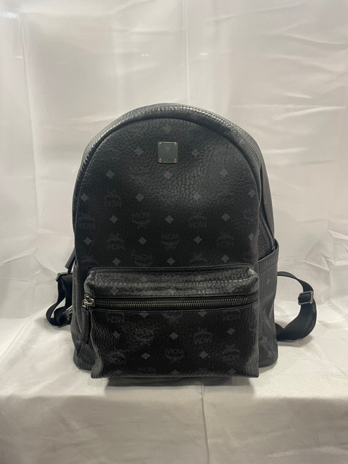 Vist Large View of Product Image Which is Used MCM large leather backpack
