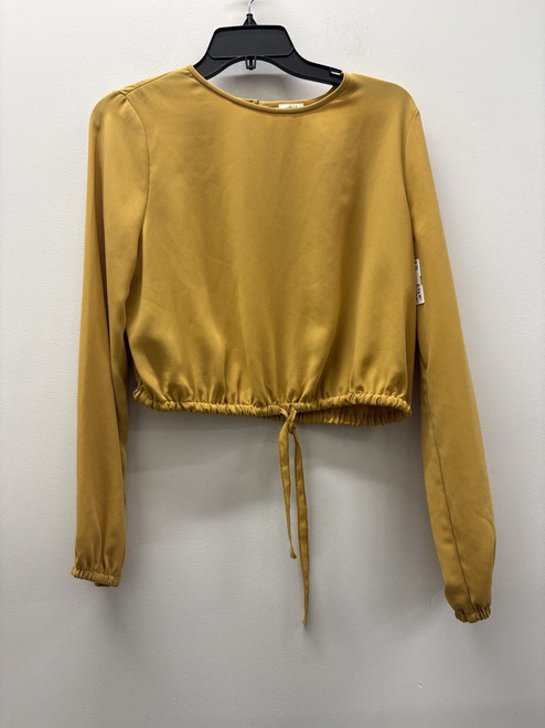 Vist Large View of Product Image Which is Used yellow Wilfred Long Sleeve Top M-8/10