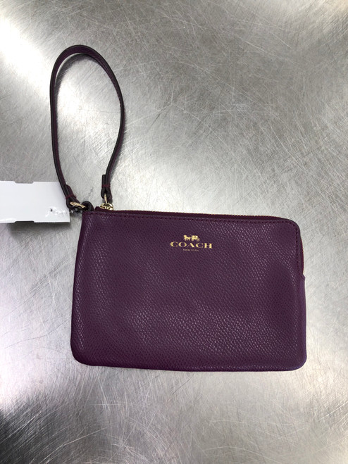 Vist Large View of Product Image Which is Used Coach Leather Wallet