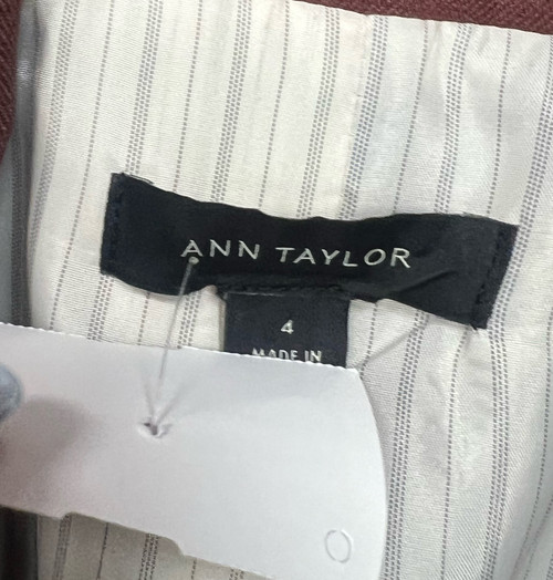 Vist Large View of Product Image Which is Used Ann Taylor Blazer S-4/6