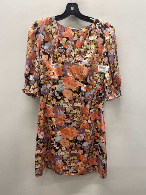 Vist Large View of Product Image Which is Used Multicolour Floral Rails Short Dress B S-4/6