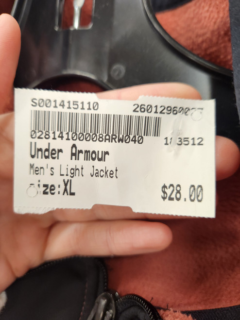 Vist Large View of Product Image Which is Used Under Armour Men's Light Jacket XL