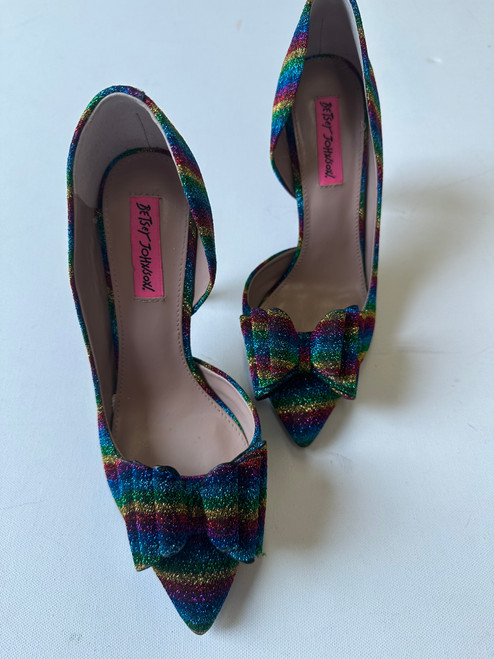 Vist Large View of Product Image Which is Used Betsey Johnson High Heels 8.5