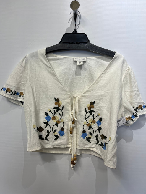 Vist Large View of Product Image Which is Used Rachel Zoe Short Sleeve Top S-4/6