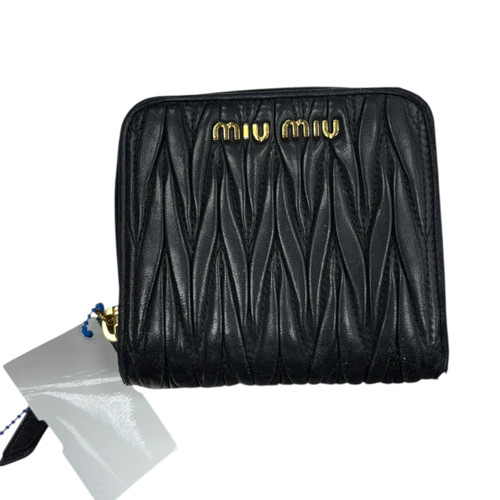 Vist Large View of Product Image Which is Used miu miu Leather Wallet
