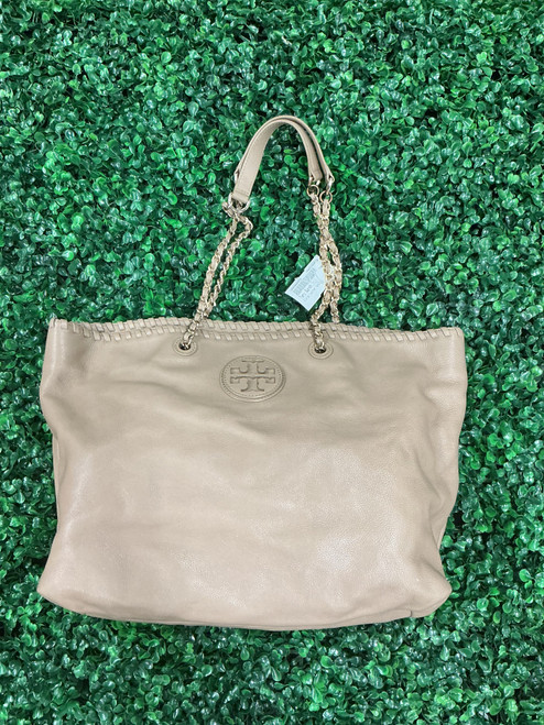 Vist Large View of Product Image Which is Used Tory Burch Xlarge Leather Handbag