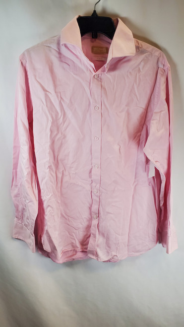 Vist Large View of Product Image Which is Used Michael Michael Kors Mens Long Sleeve Top M/15-15.5