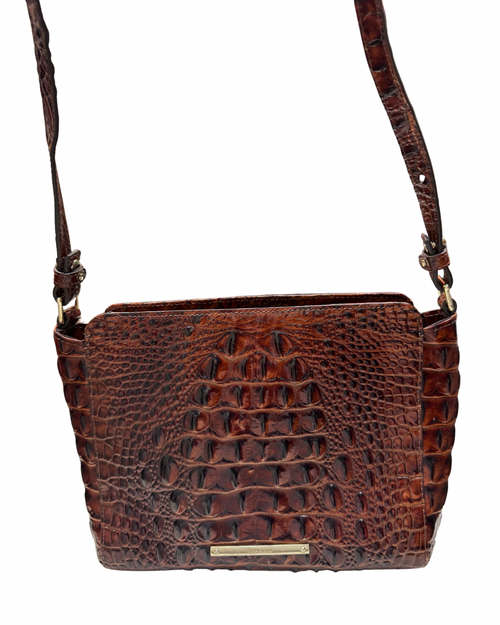 Vist Large View of Product Image Which is Used Brahmin Small Leather Handbag