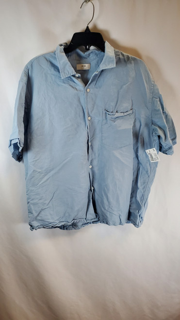 Vist Large View of Product Image Which is Used Uniqlo Mens Short Sleeve Top XL/17-17.5