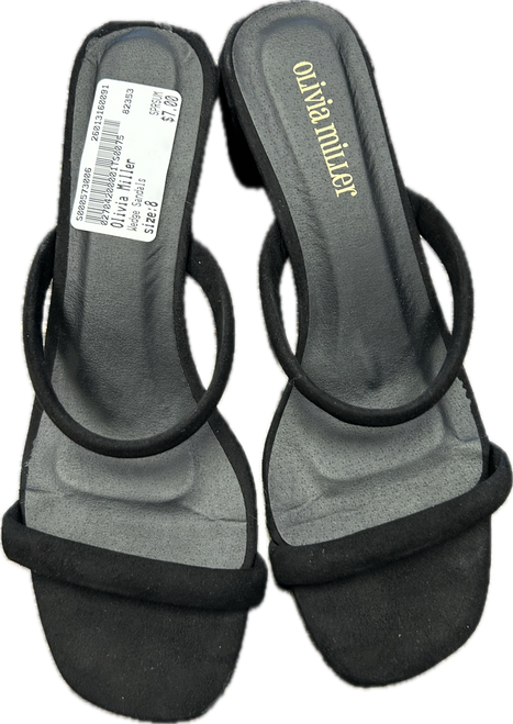 Vist Large View of Product Image Which is Used Olivia Miller Wedge Sandals 8