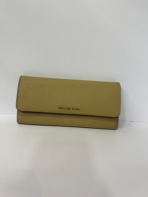 Vist Large View of Product Image Which is Used Michael Michael Kors Leather Wallet