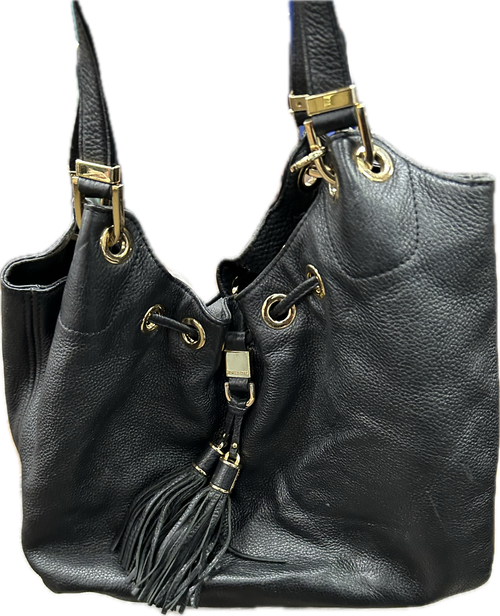 Vist Large View of Product Image Which is Used Michael Michael Kors Large Leather Handbag