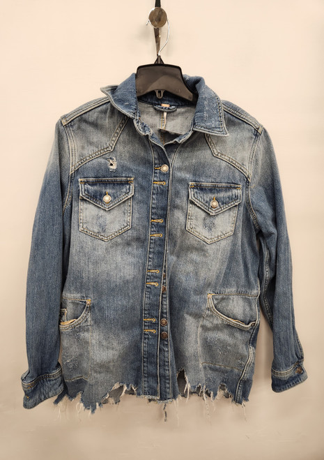 Vist Large View of Product Image Which is Used Free People Denim Jacket XS-0/2