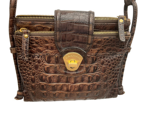 Vist Large View of Product Image Which is Used Brahmin Small Leather Handbag