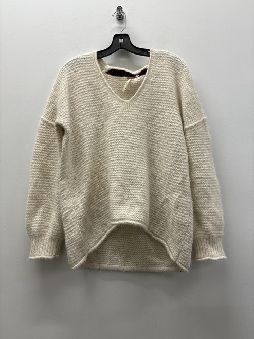 Vist Large View of Product Image Which is Used White Free People Heavyweight Sweater S-4/6