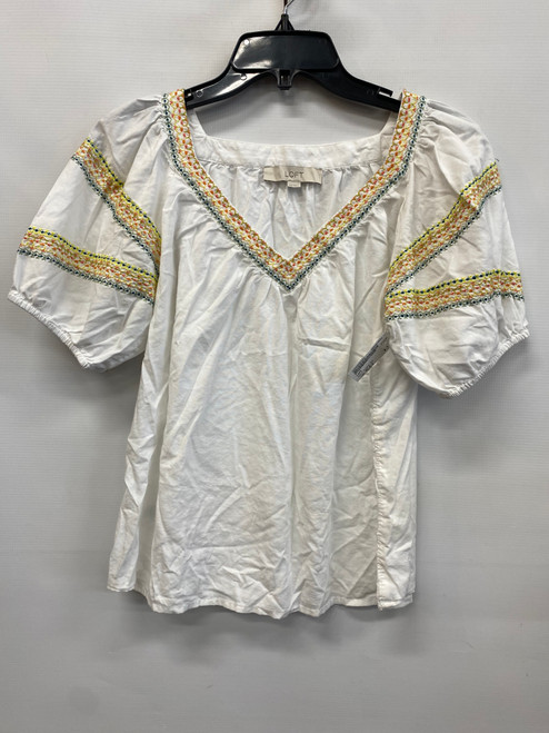 Vist Large View of Product Image Which is Used Loft Short Sleeve Top XS-0/2