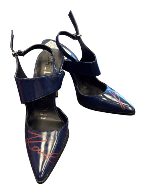 Vist Large View of Product Image Which is Used Karl Lagerfeld High Heels 7