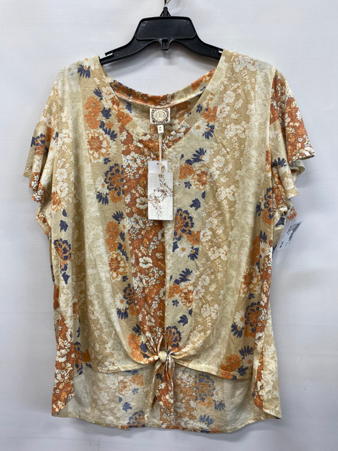 Vist Large View of Product Image Which is Used Unbranded Short Sleeve Top 3X-22