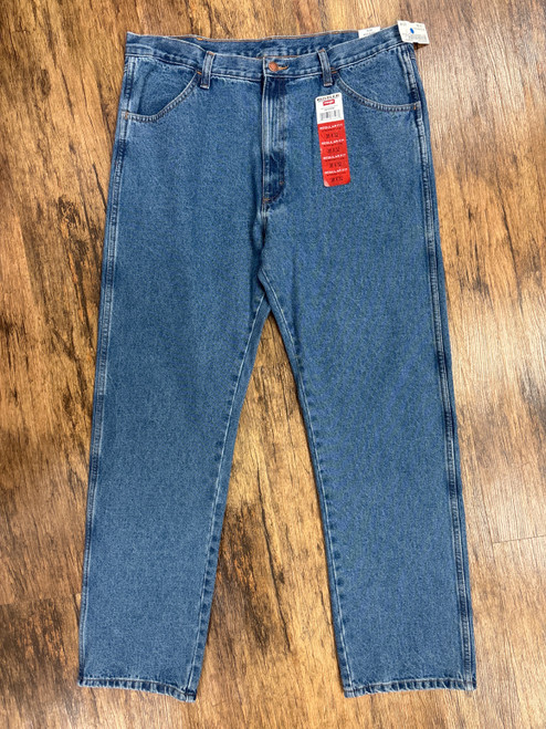 Vist Large View of Product Image Which is NWT wrangler Mens Denim 38W