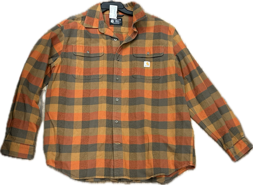 Vist Large View of Product Image Which is Used Carhartt Mens Long Sleeve Top XL/17-17.5