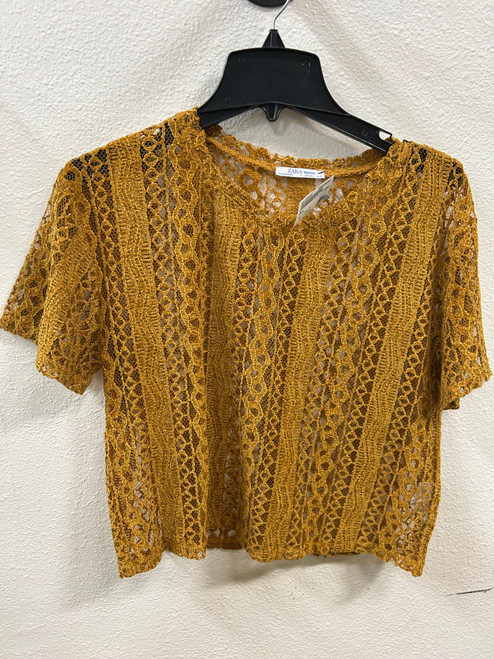 Vist Large View of Product Image Which is Used Zara Short Sleeve Top L-12/14