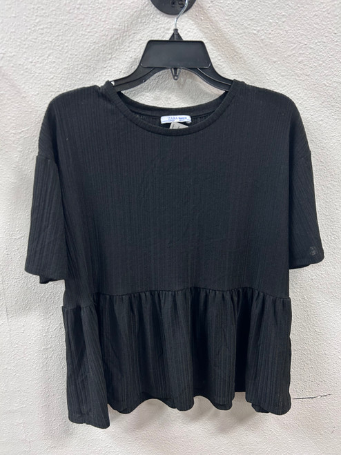 Vist Large View of Product Image Which is Used Zara Short Sleeve Top L-12/14