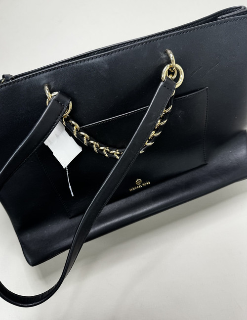 Vist Large View of Product Image Which is Used Michael Kors Large Leather Handbag