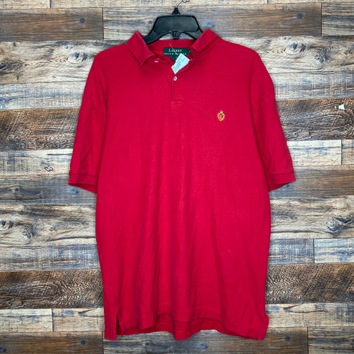 Vist Large View of Product Image Which is Used Ralph Lauren Mens Short Sleeve Top L/16-16.5