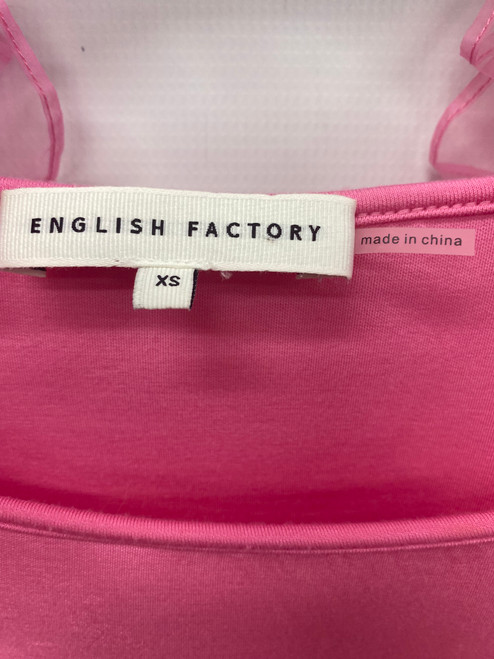 Vist Large View of Product Image Which is Used English Factory Short Sleeve Top XS-0/2