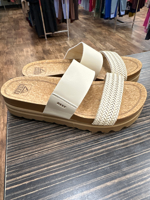 Vist Large View of Product Image Which is Used Reef Wedge Sandals 7