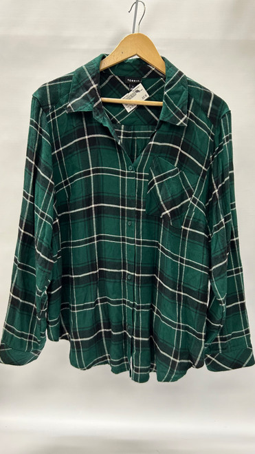 Vist Large View of Product Image Which is Used Torrid Long Sleeve Top 1X-18