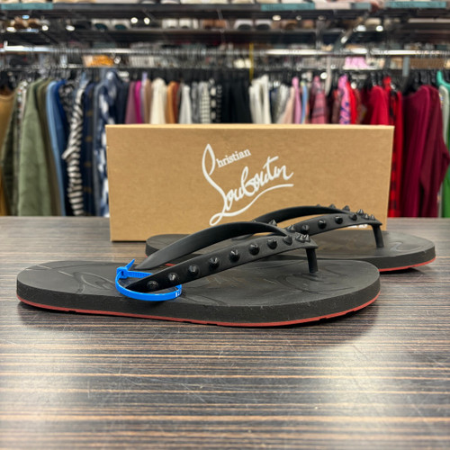 Vist Large View of Product Image Which is Used Christian Louboutin Flip Flops 10