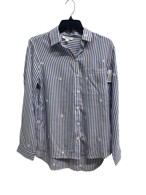 Vist Large View of Product Image Which is Used Beach Lunch Lounge Long Sleeve Top S-4/6