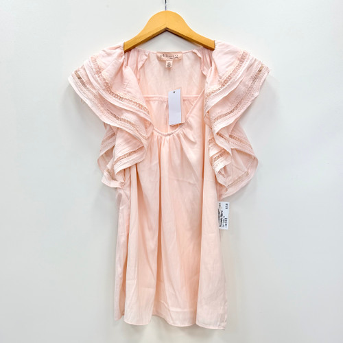 Vist Large View of Product Image Which is Used Philosophy Apparel Short Sleeve Top S-4/6