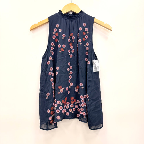 Vist Large View of Product Image Which is Used Farm Rio Sleeveless Top XS-0/2