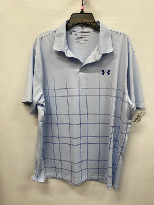 Vist Large View of Product Image Which is Used Under Armour Mens Short Sleeve Top XL/17-17.5