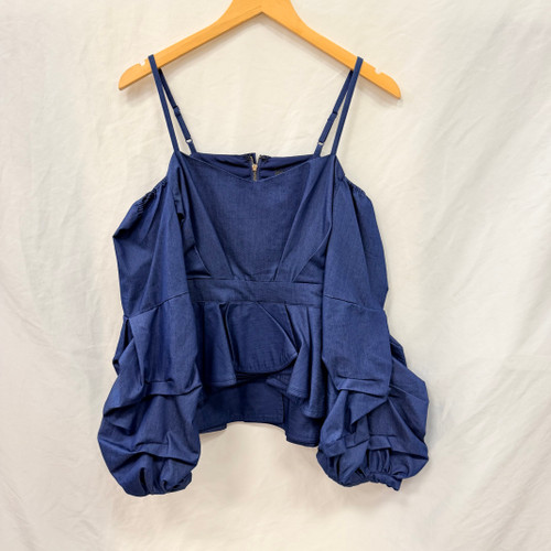 Vist Large View of Product Image Which is Used Unbranded Long Sleeve Top M-8/10