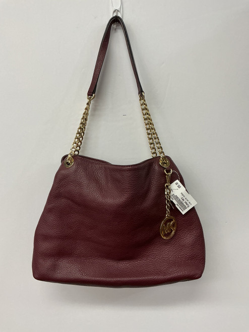 Vist Large View of Product Image Which is Used Michael Kors Large Leather Handbag