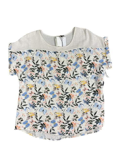 Vist Large View of Product Image Which is Used lungo l’arno Short Sleeve Top 2X-20