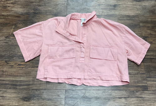 Vist Large View of Product Image Which is Used Pilcro Short Sleeve Top L-12/14