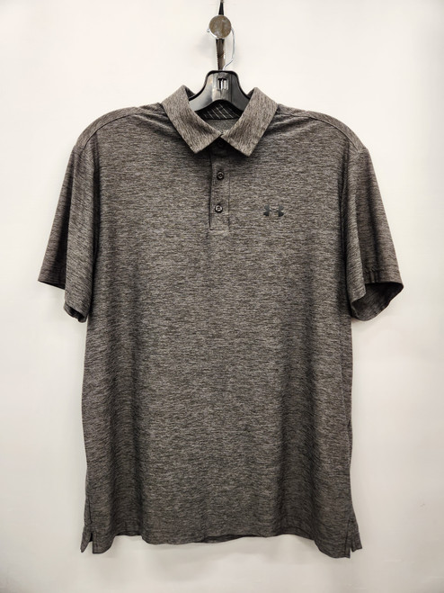 Vist Large View of Product Image Which is Used Under Armour Mens Short Sleeve Top L/16-16.5