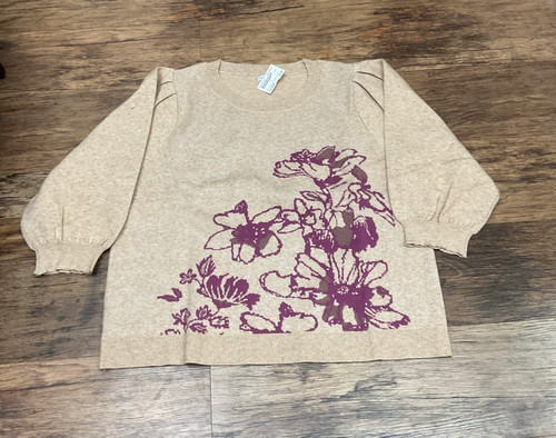 Vist Large View of Product Image Which is Used white birch Lightweight Sweater 2X-20