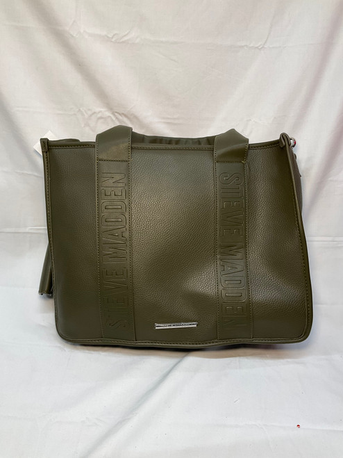 Vist Large View of Product Image Which is Used Steve Madden Xlarge Leather Handbag