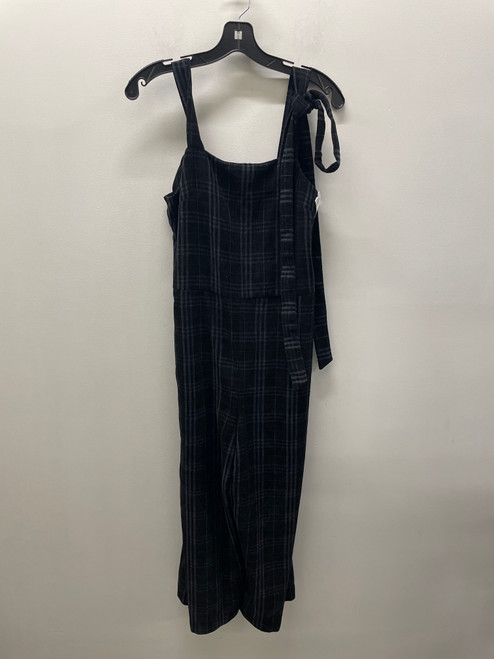 Vist Large View of Product Image Which is Used Black Plaid Zara Romper L-12/14