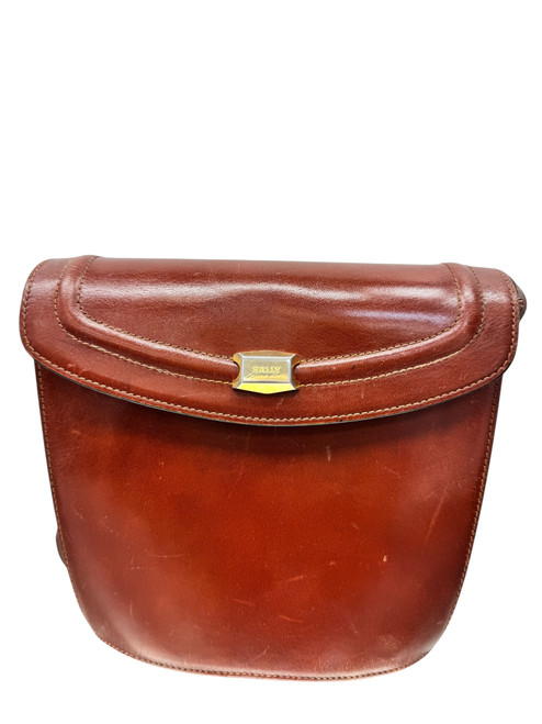 Vist Large View of Product Image Which is Used Bally Small Leather Handbag