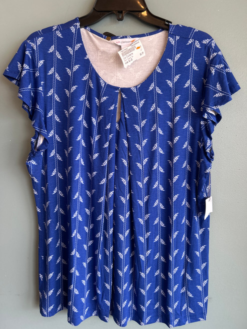 Vist Large View of Product Image Which is Used Liz Claiborne Short Sleeve Top XL-16