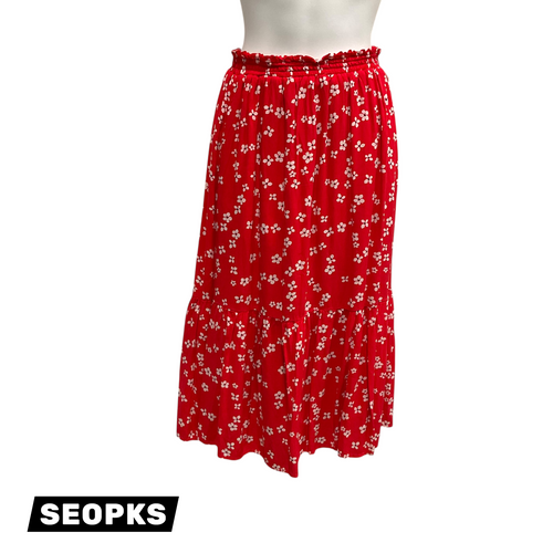 Vist Large View of Product Image Which is Used Draper James Long Skirt 4-27