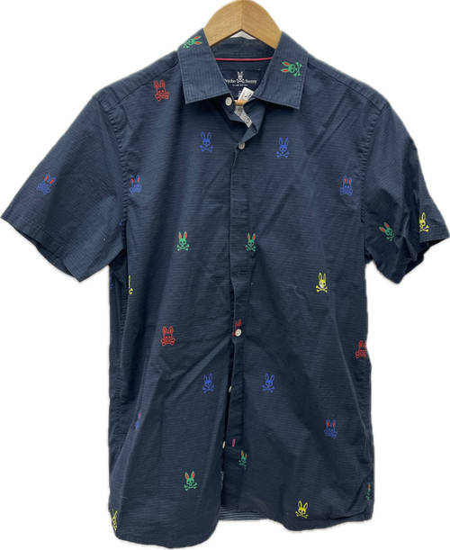 Vist Large View of Product Image Which is Used Psycho Bunny Mens Short Sleeve Top M/15-15.5